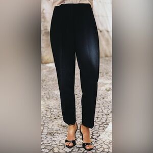 Zara Sleek Black Pants worn ONCE!